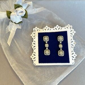 NWOT Cubic Zirconia Earrings